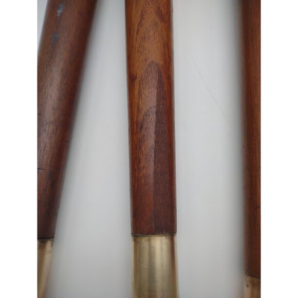 Vintage Set of 8 Mid Century Modern 11.75" Wood Tapered Coffee Table Legs, READ - Picture 12 of 17